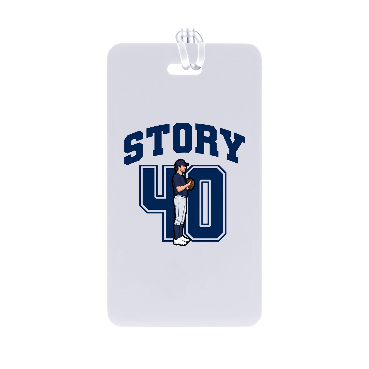 Bag Tag — Number in Classic