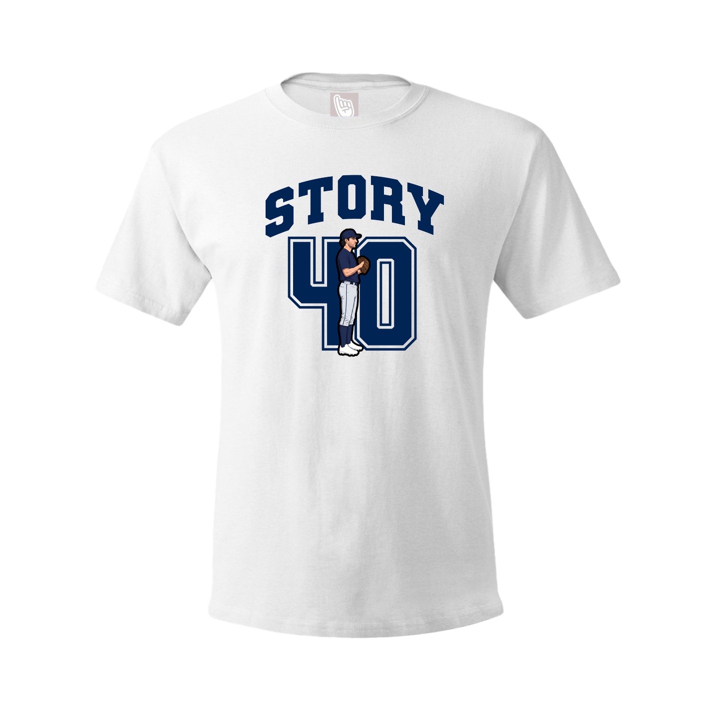 Tee — Number in White