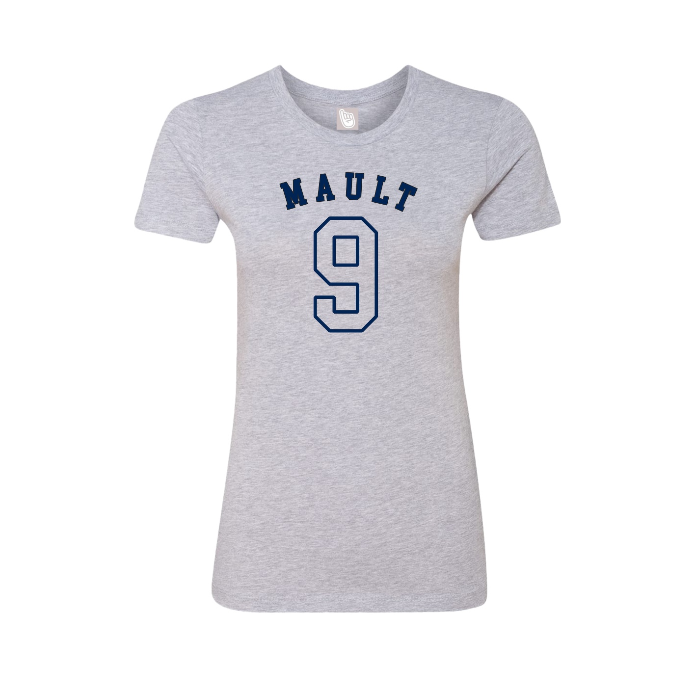 Fitted Women's Tee — Shirsey Arch in Grey