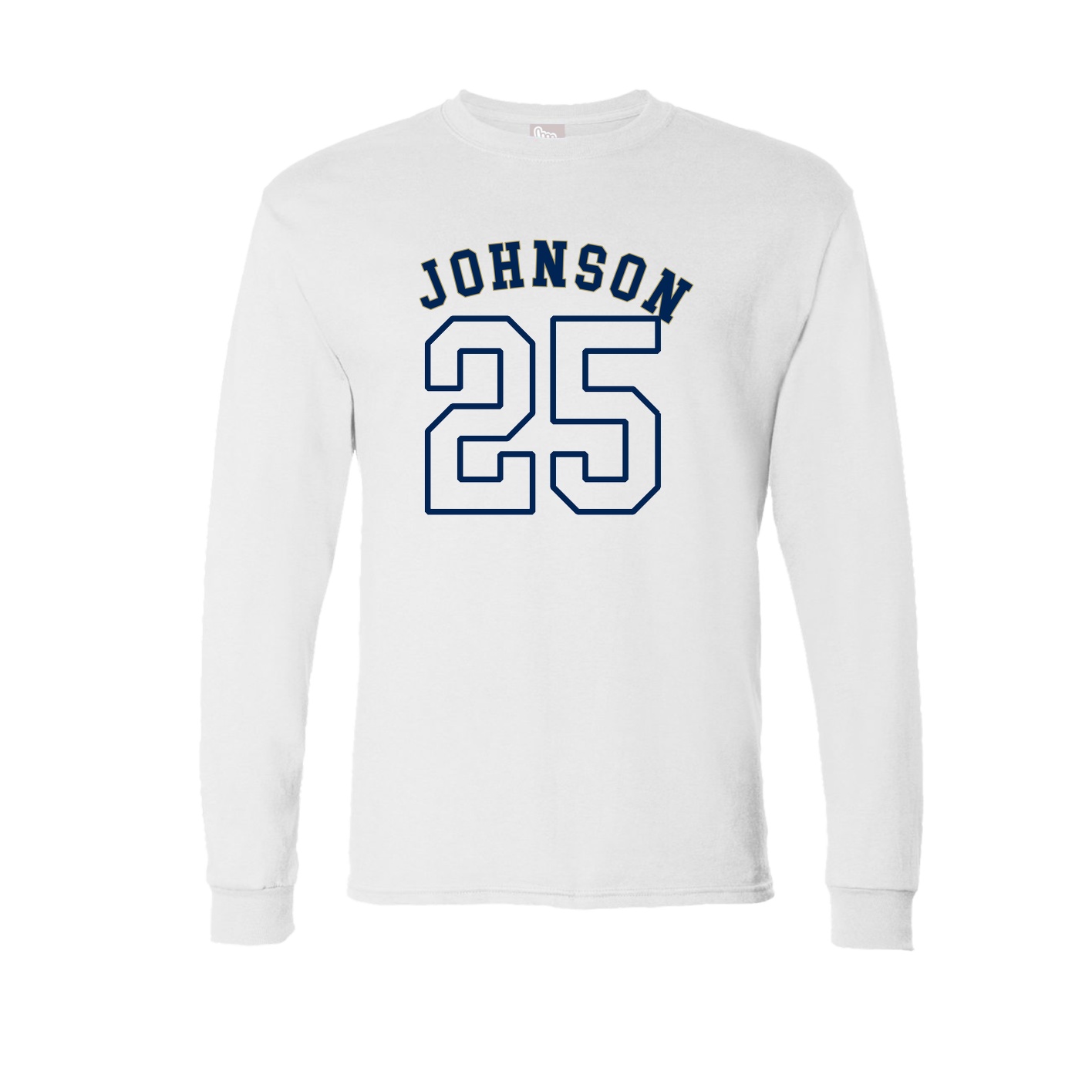 Long Sleeve Tee — Shirsey Arch in White