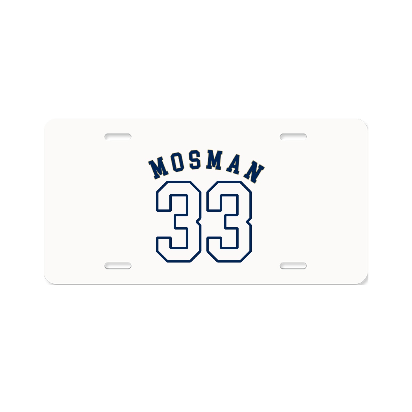 License Plate — Shirsey Arch in Classic