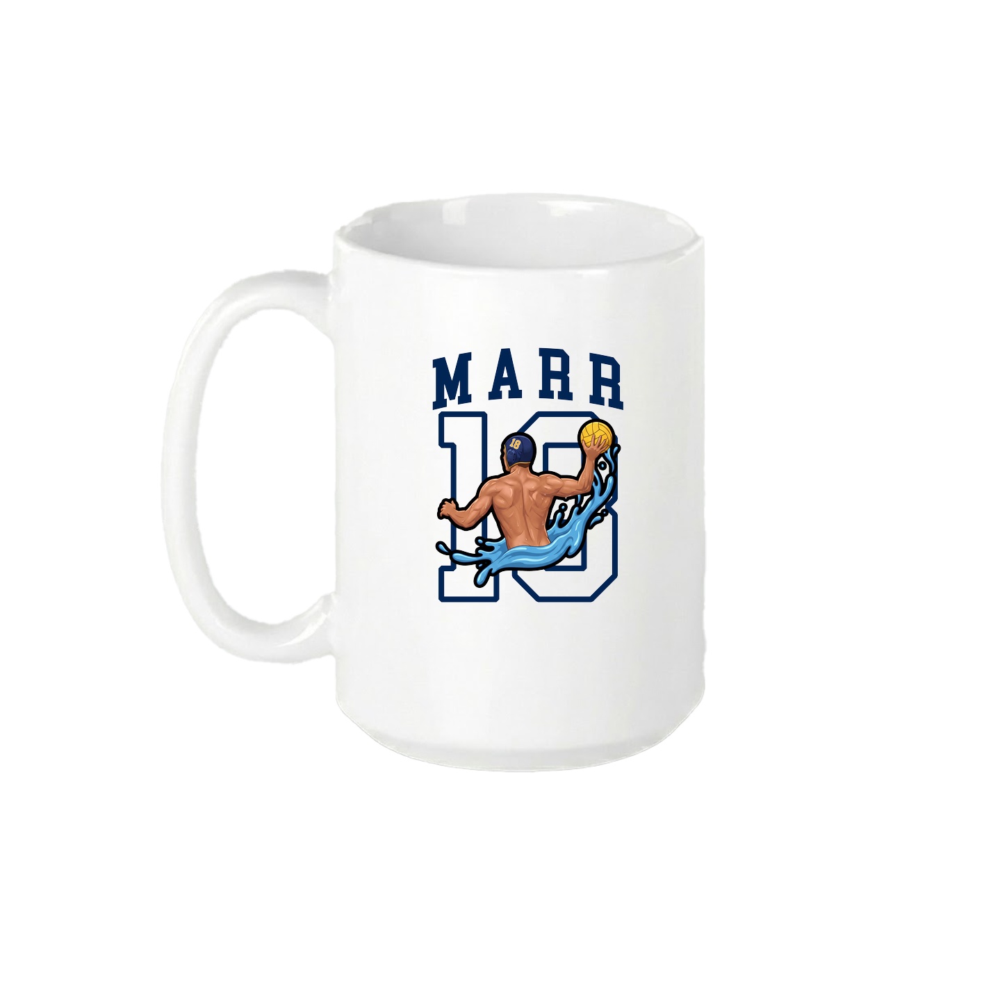 15oz Coffee Mug — Shirsey in White