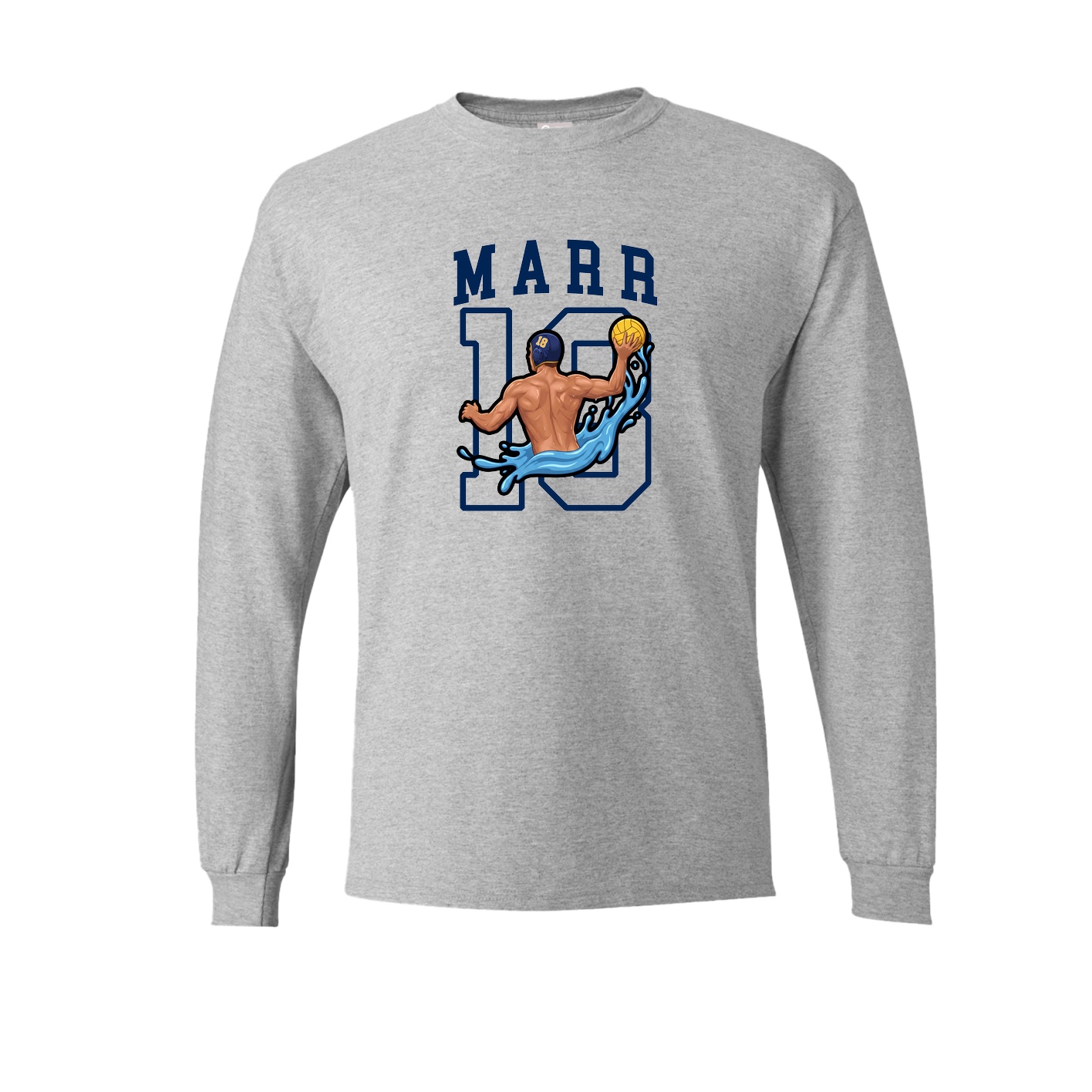 Long Sleeve Tee — Shirsey in Grey