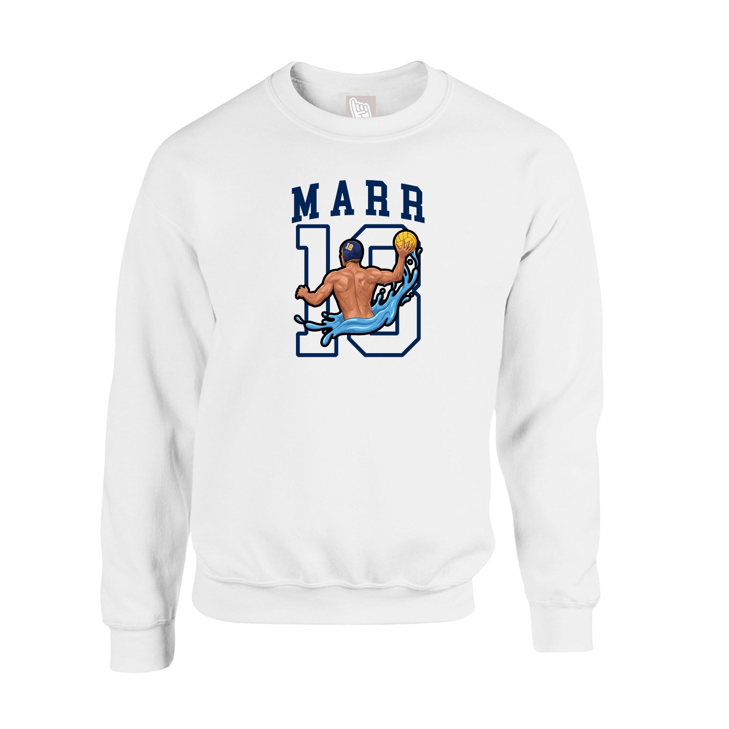 Fleece Crew — Shirsey in White