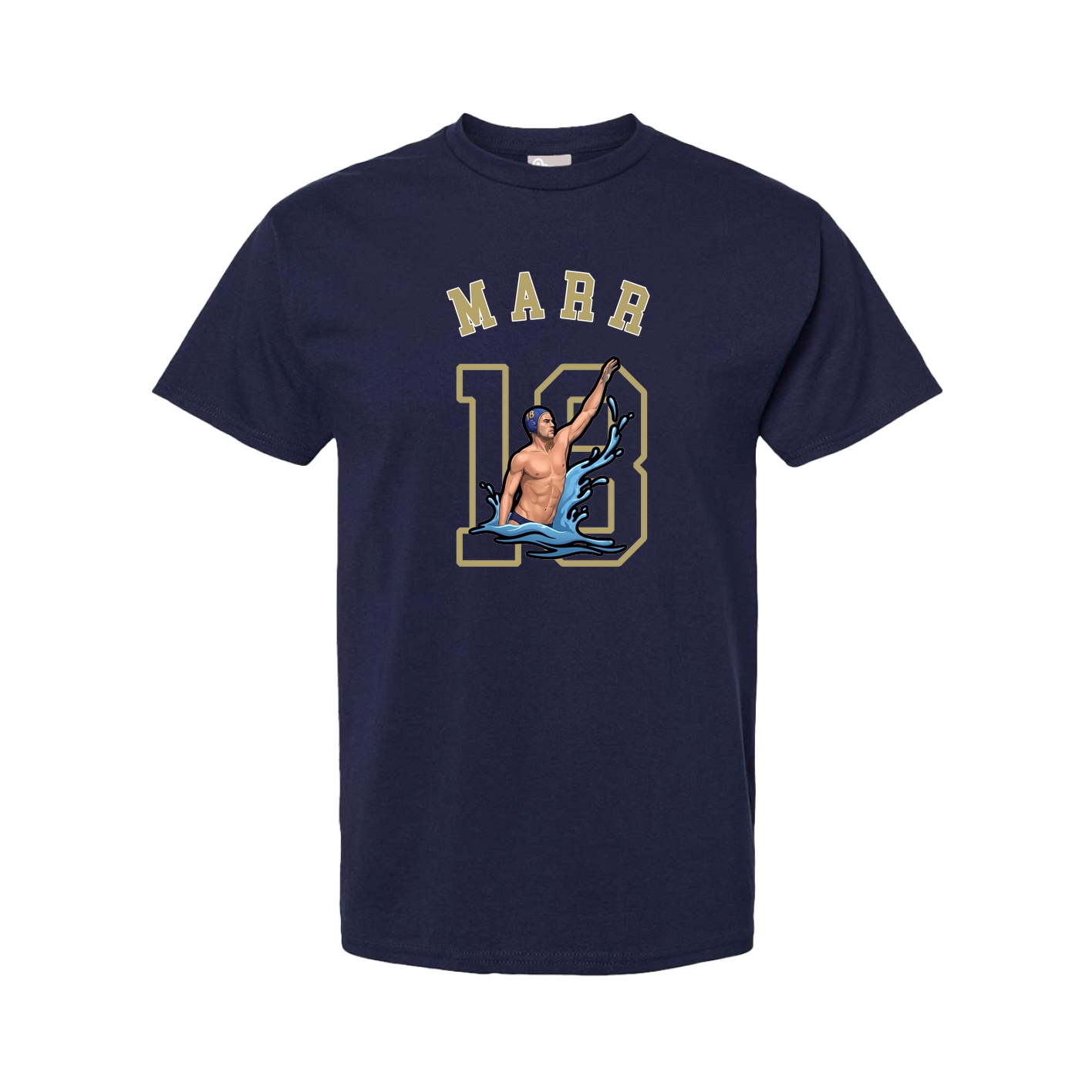 Youth Tee — Shirsey Arch in Navy
