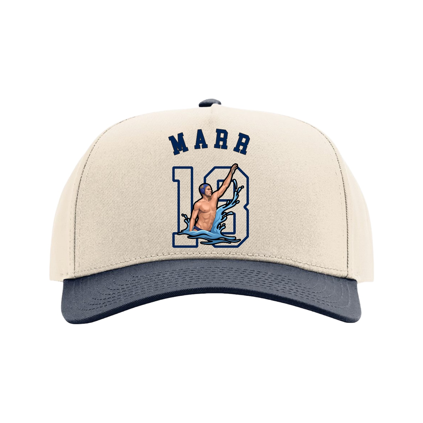 Full Fabric Five-Panel Champ Cap
