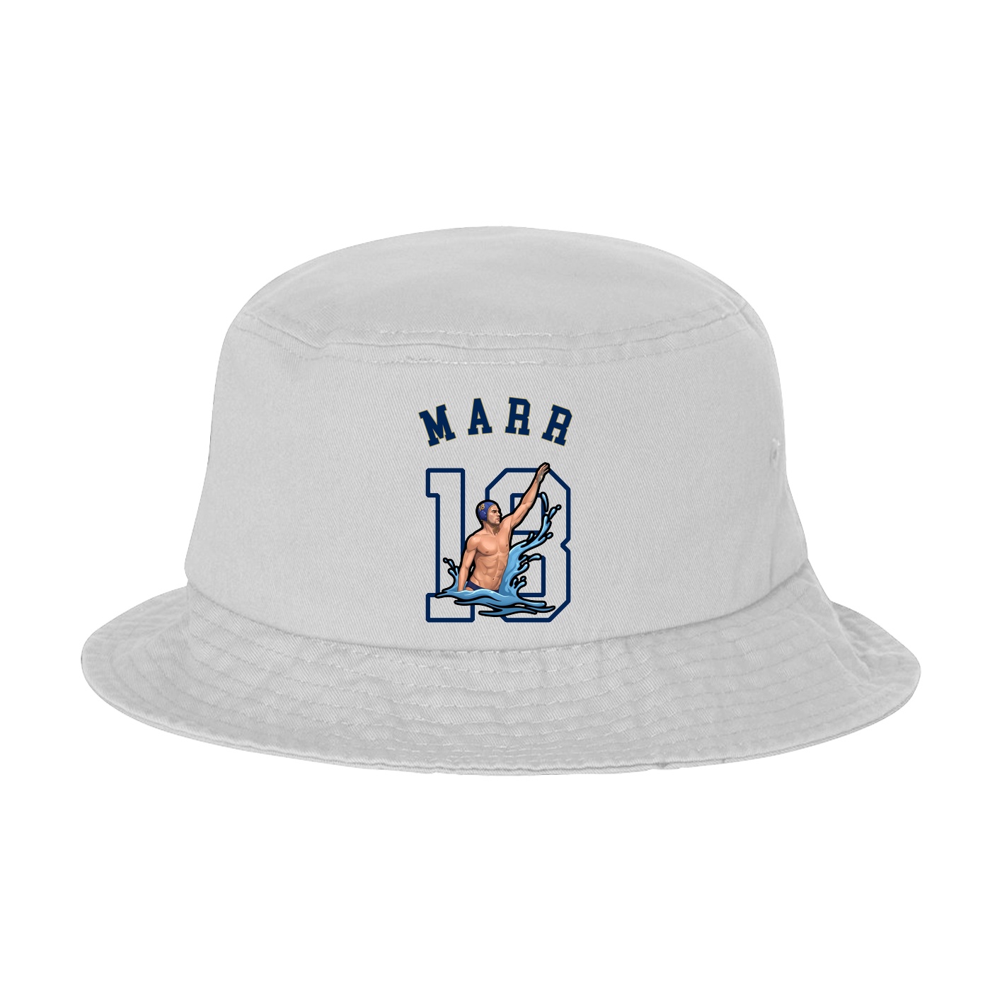Bucket Cap — Shirsey Arch in White