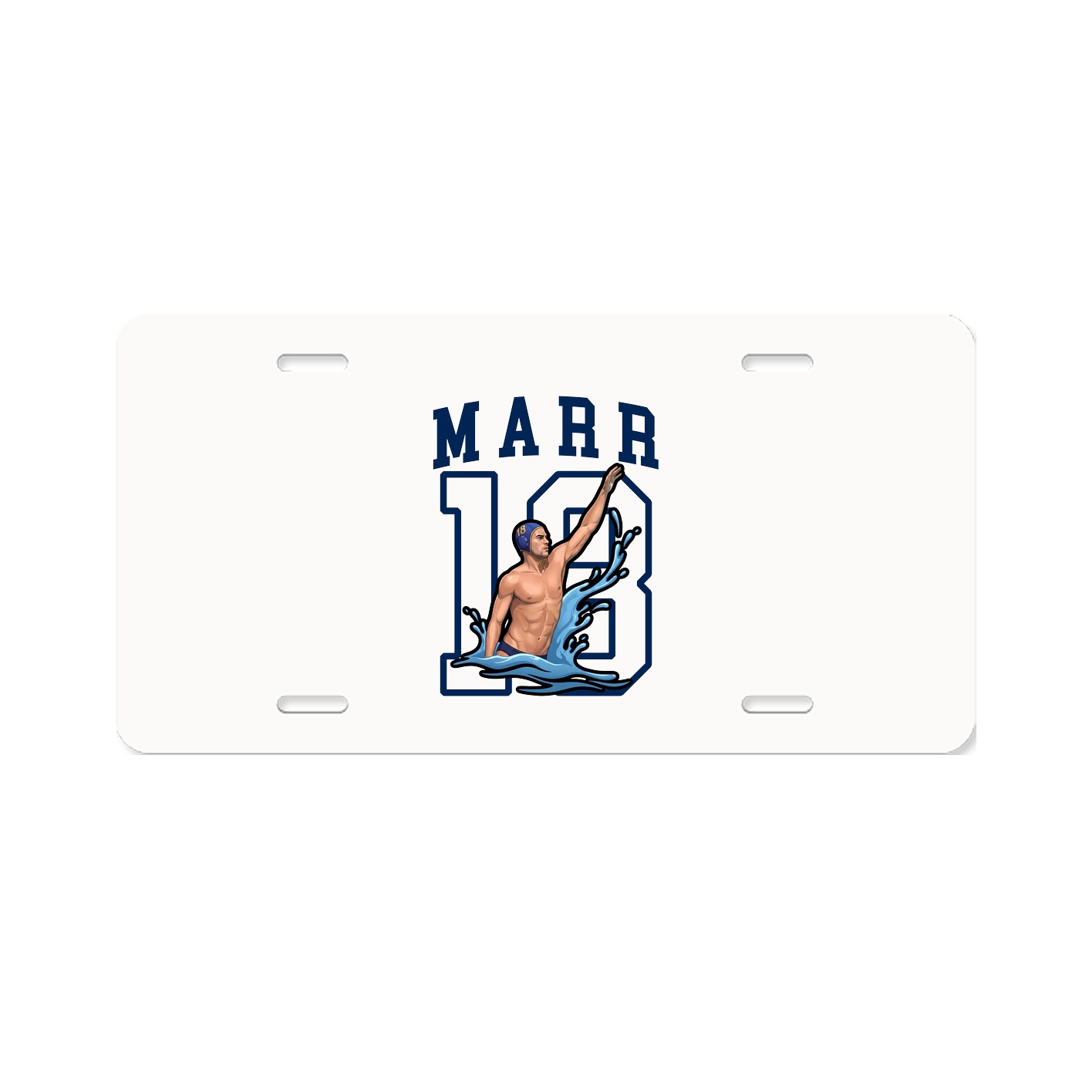 Aluminum License Plate