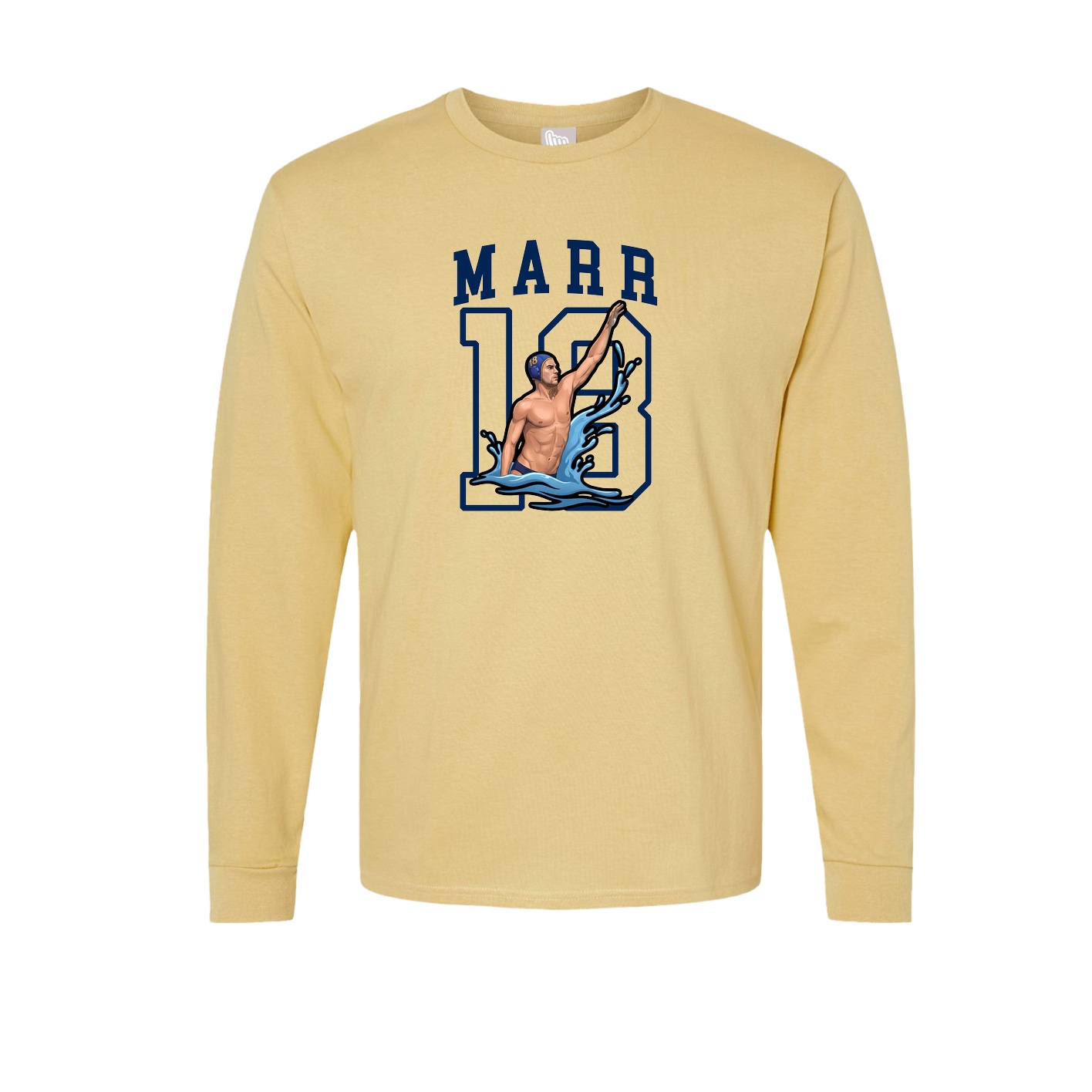 Long Sleeve Tee — Shirsey in Vegas Gold