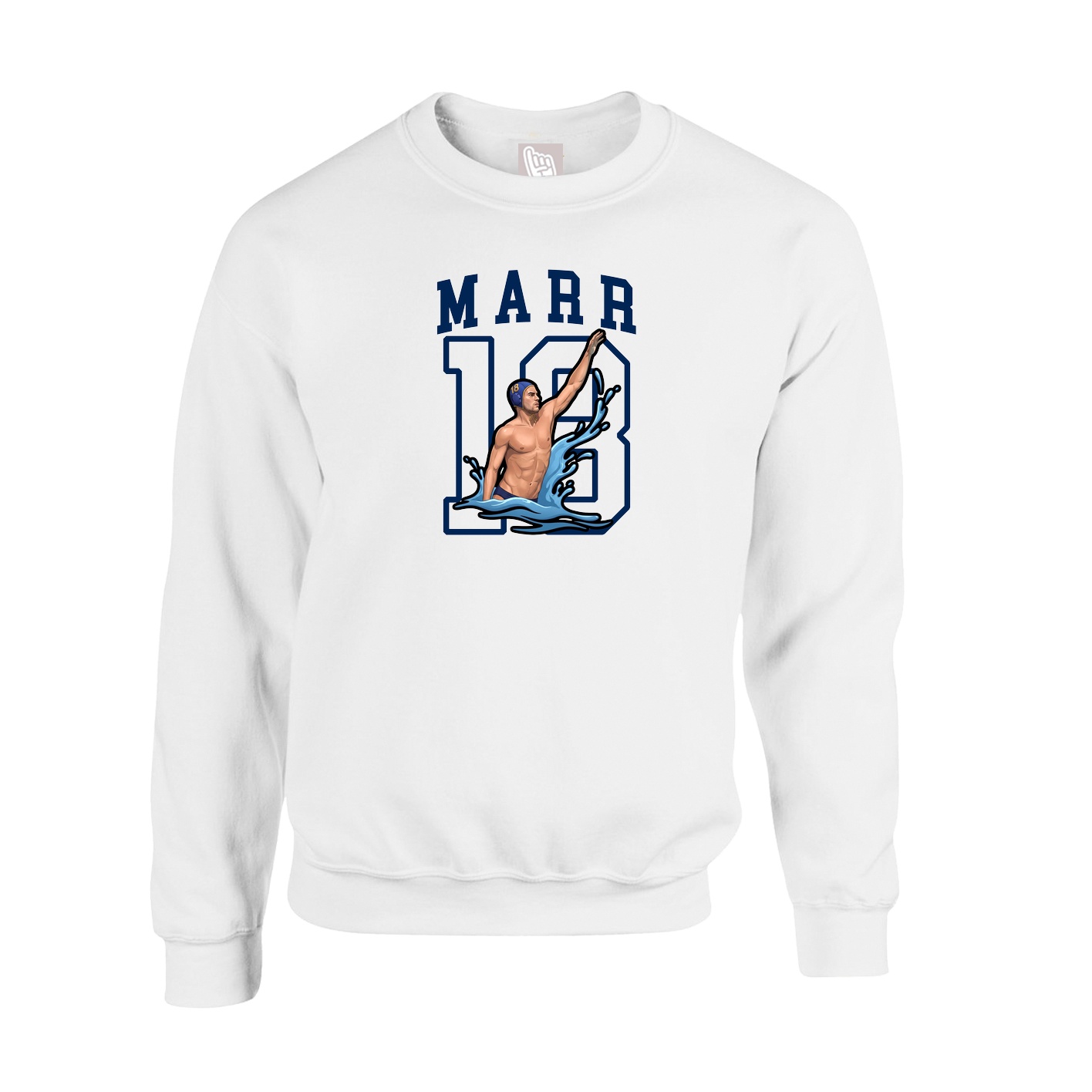 Fleece Crew — Shirsey in White