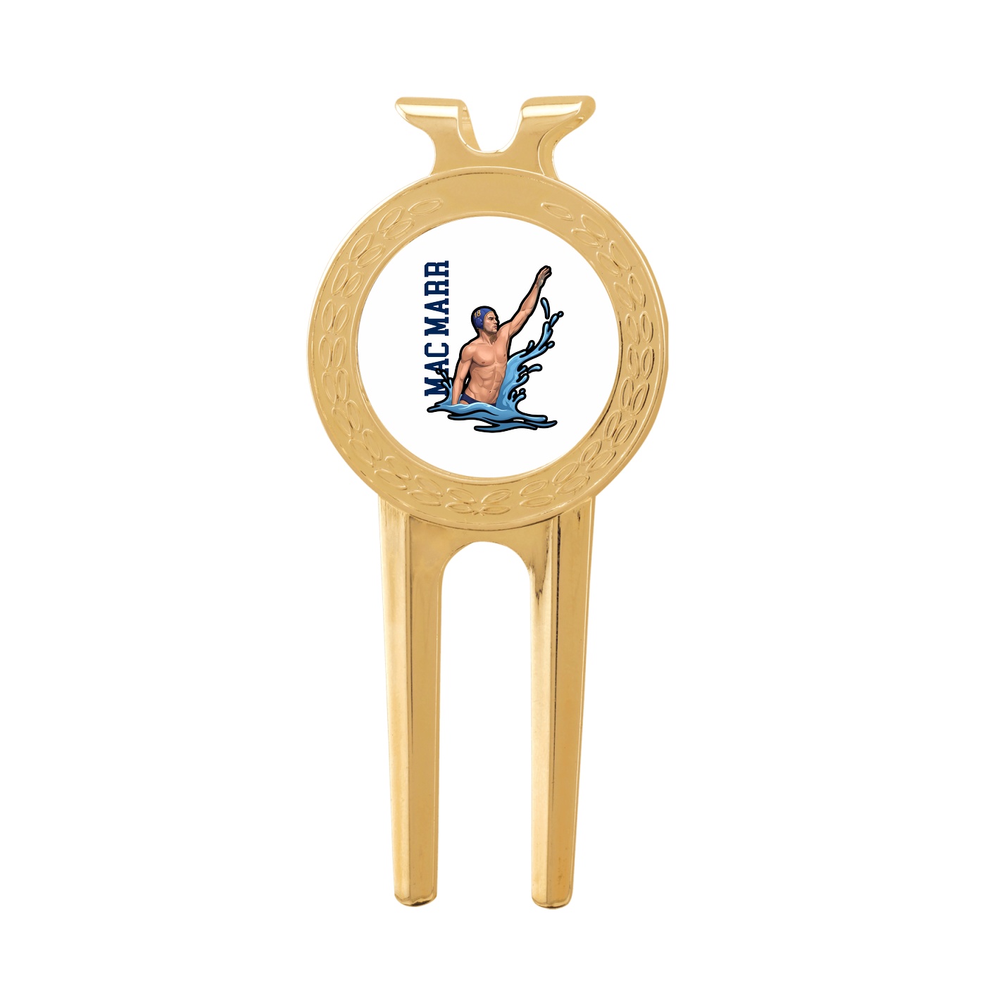 Divot Tool with Ball Marker — Name Vertical in Classic