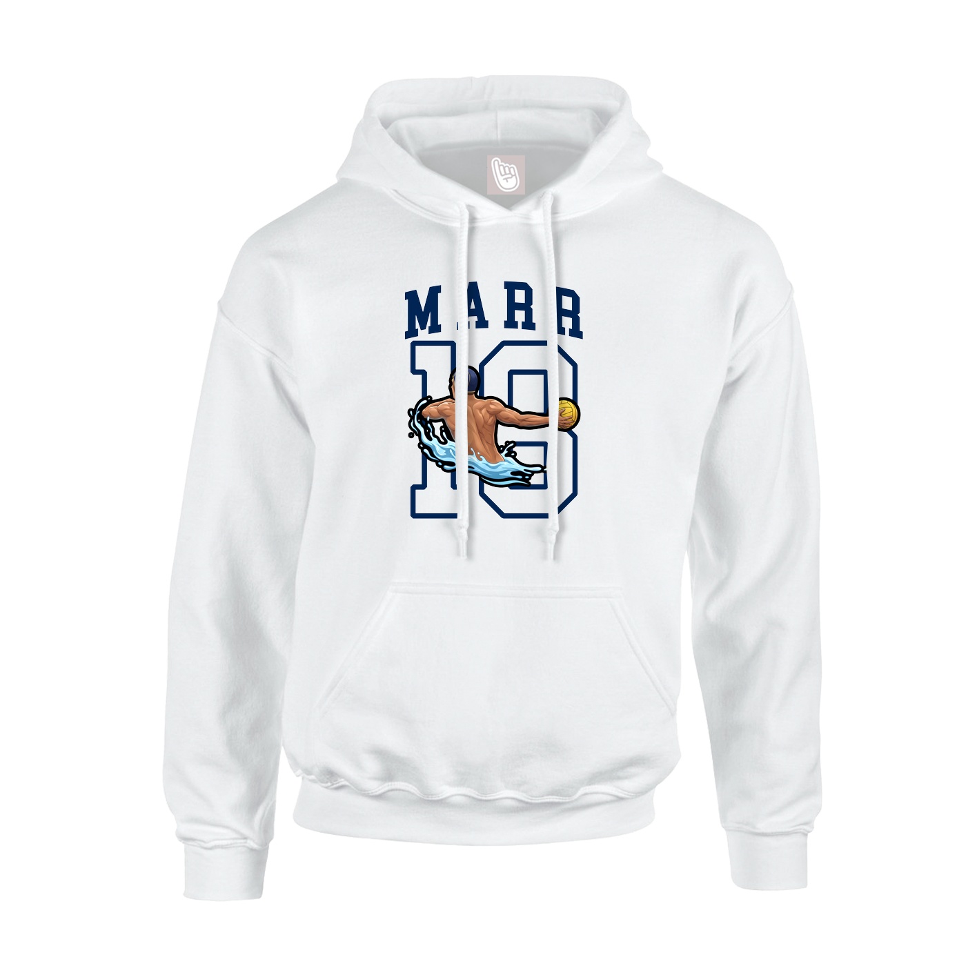 Youth Hoodie — Shirsey in White