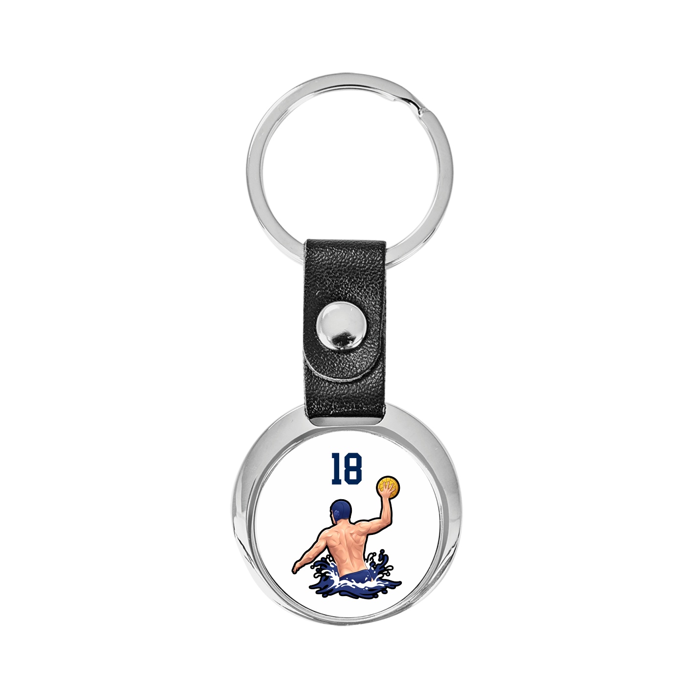 Key Chain — Number Top in Classic