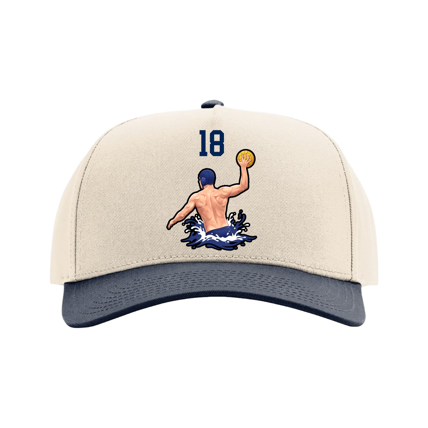 Full Fabric Five-Panel Champ Cap