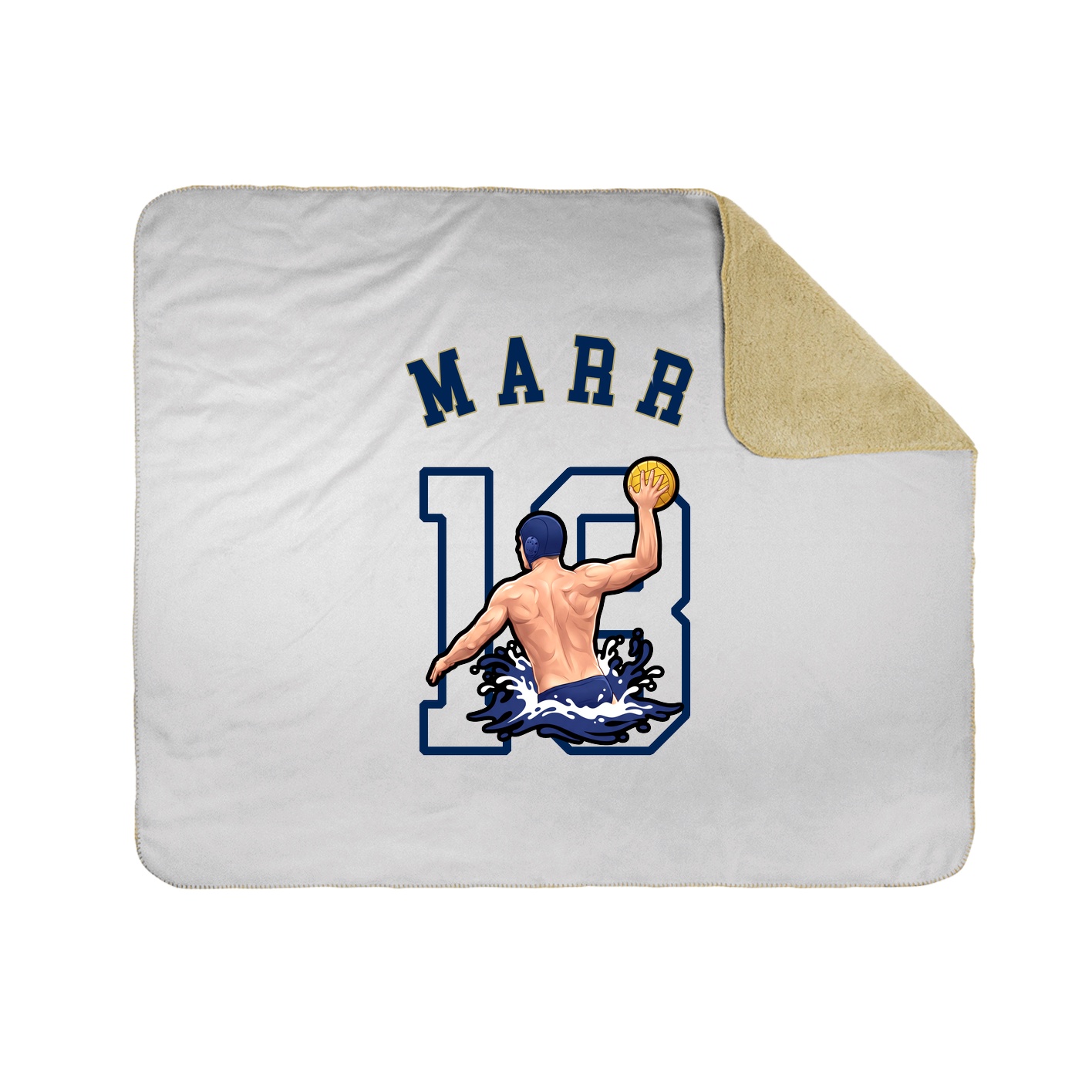 Throw Blanket — Shirsey Arch in White