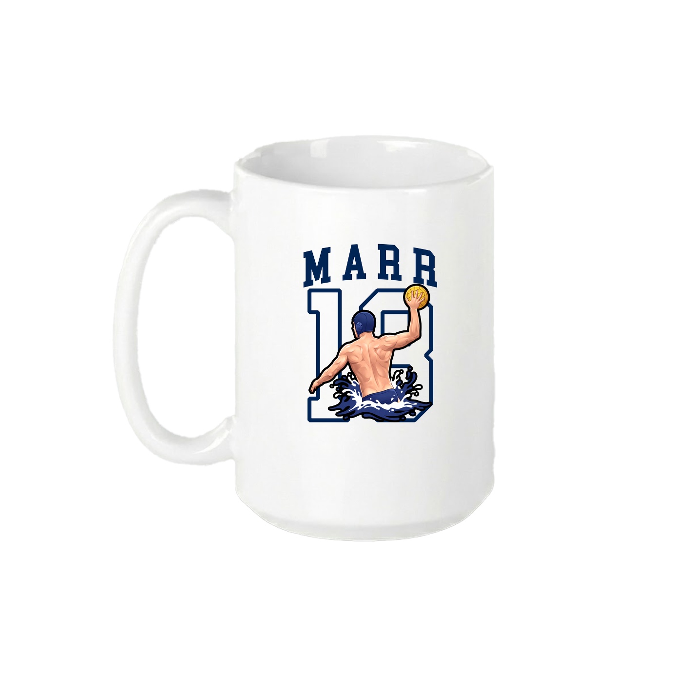 15oz Coffee Mug — Shirsey in White
