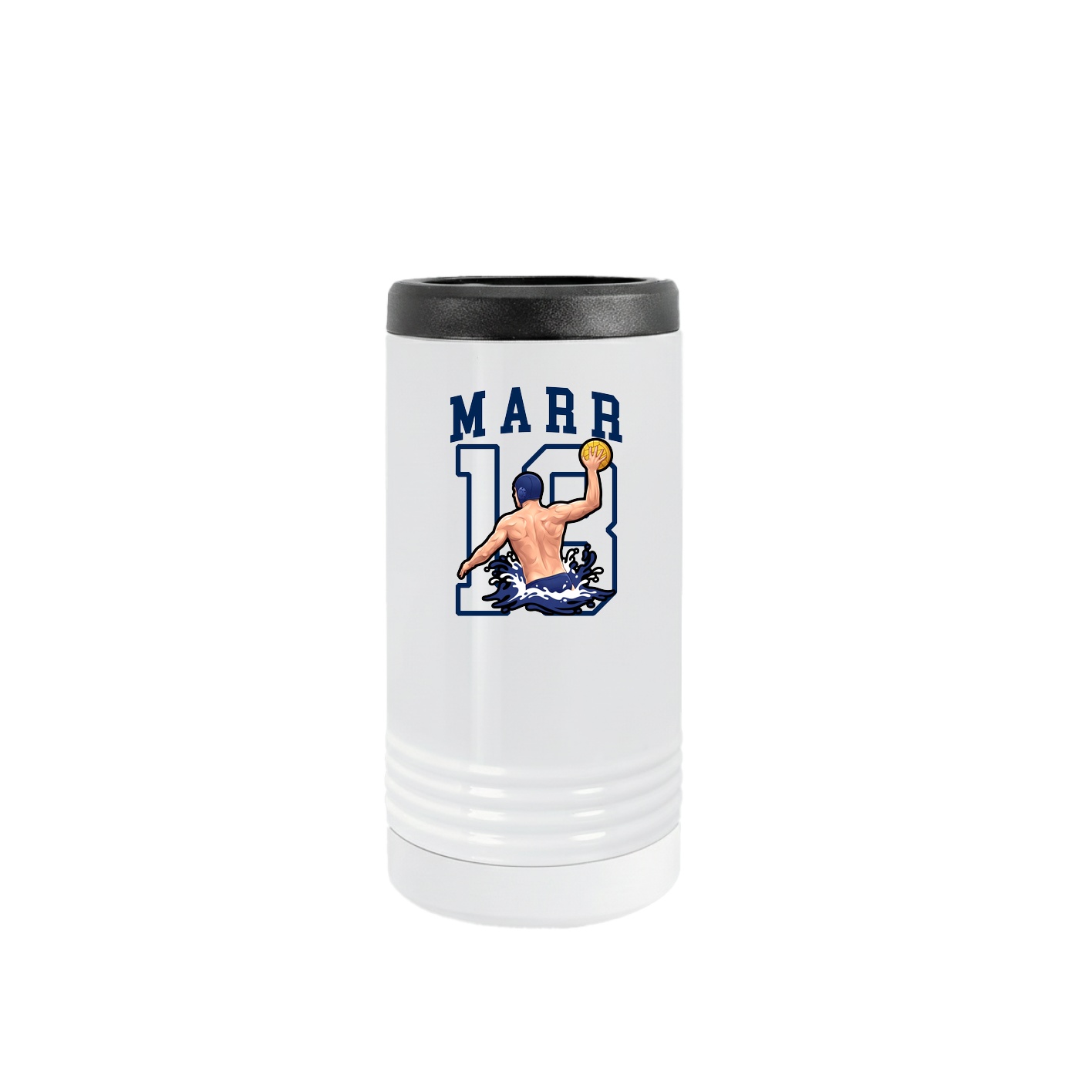 Slim Beverage Holder — Shirsey in White