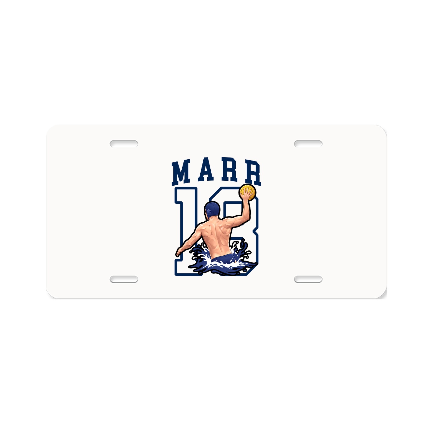 Aluminum License Plate