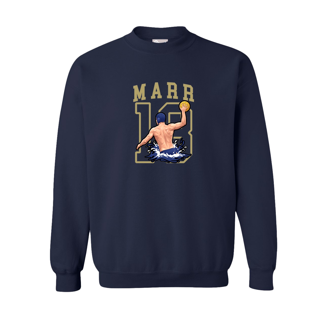 Fleece Crew — Shirsey in Navy