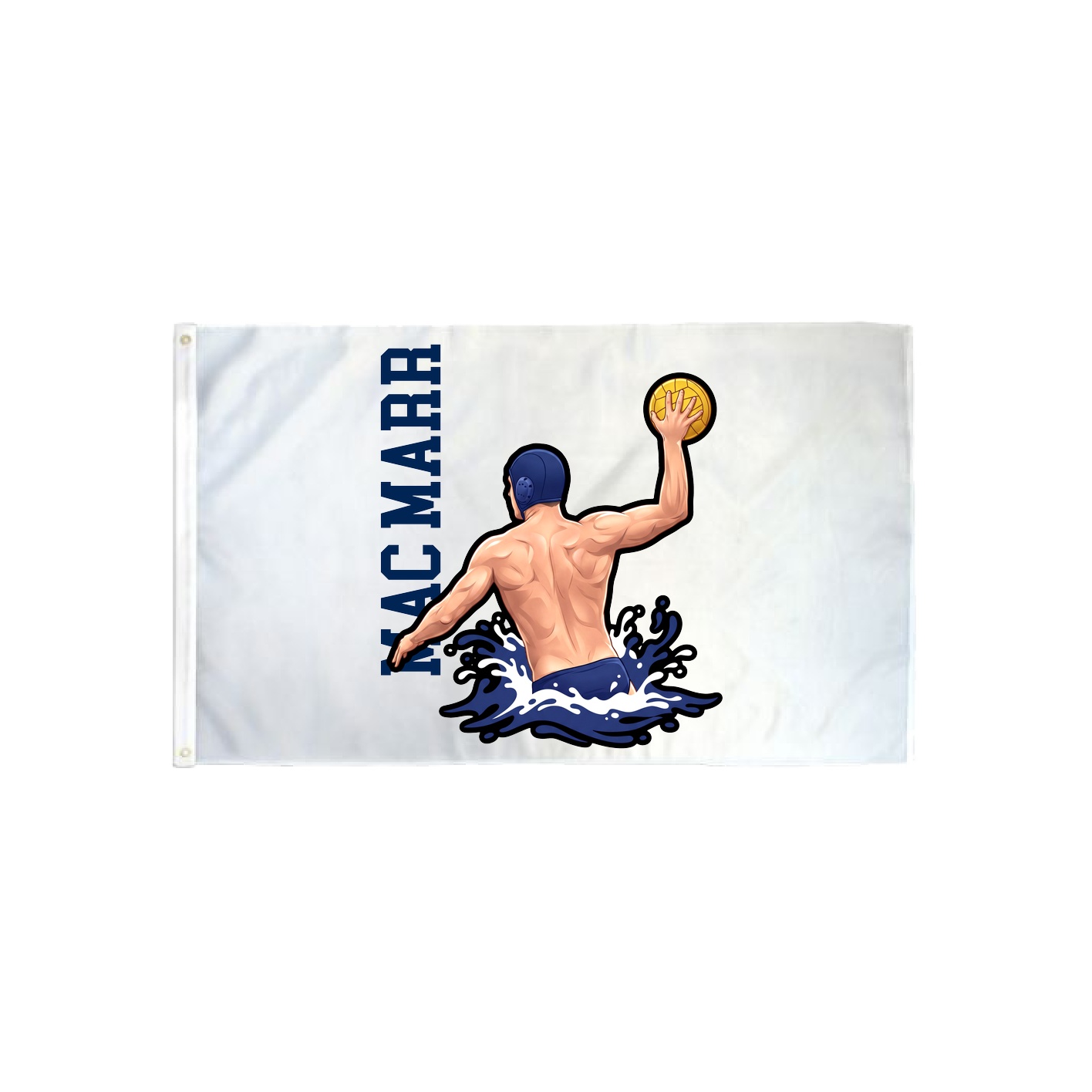 3x5 Flag — Name Vertical in Classic