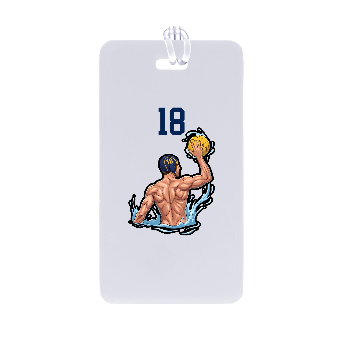 Bag Tag — Number Top in Classic