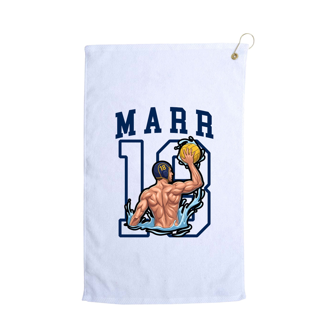 Golf Towel — Shirsey in White