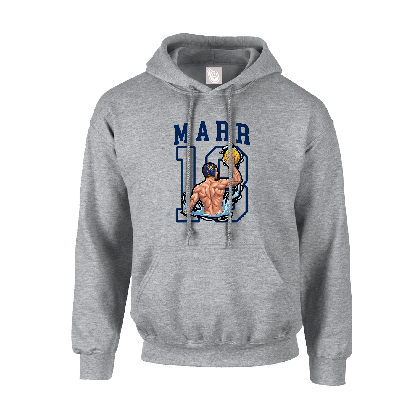 Hoodie — Shirsey in Grey
