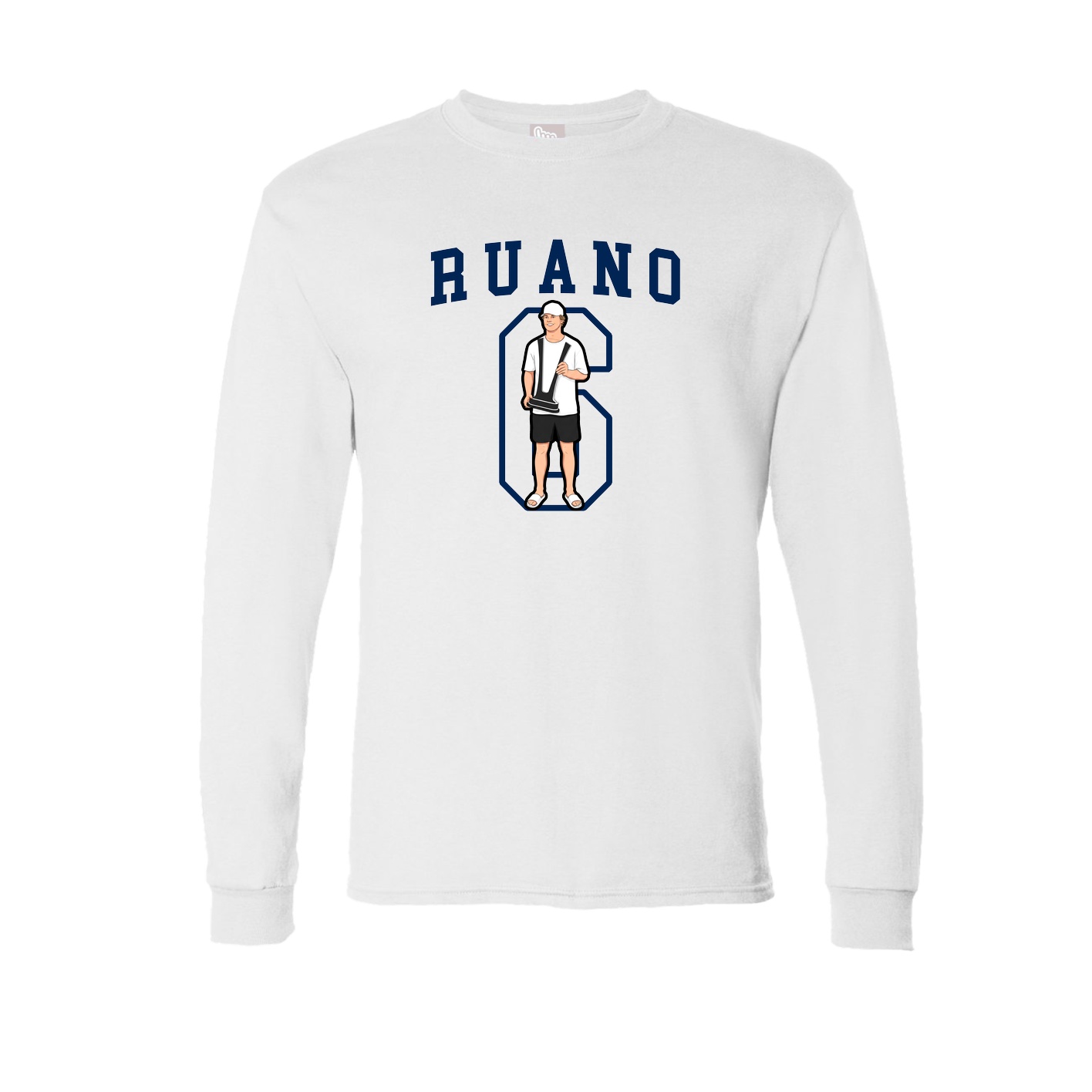 Long Sleeve Tee — Shirsey in White