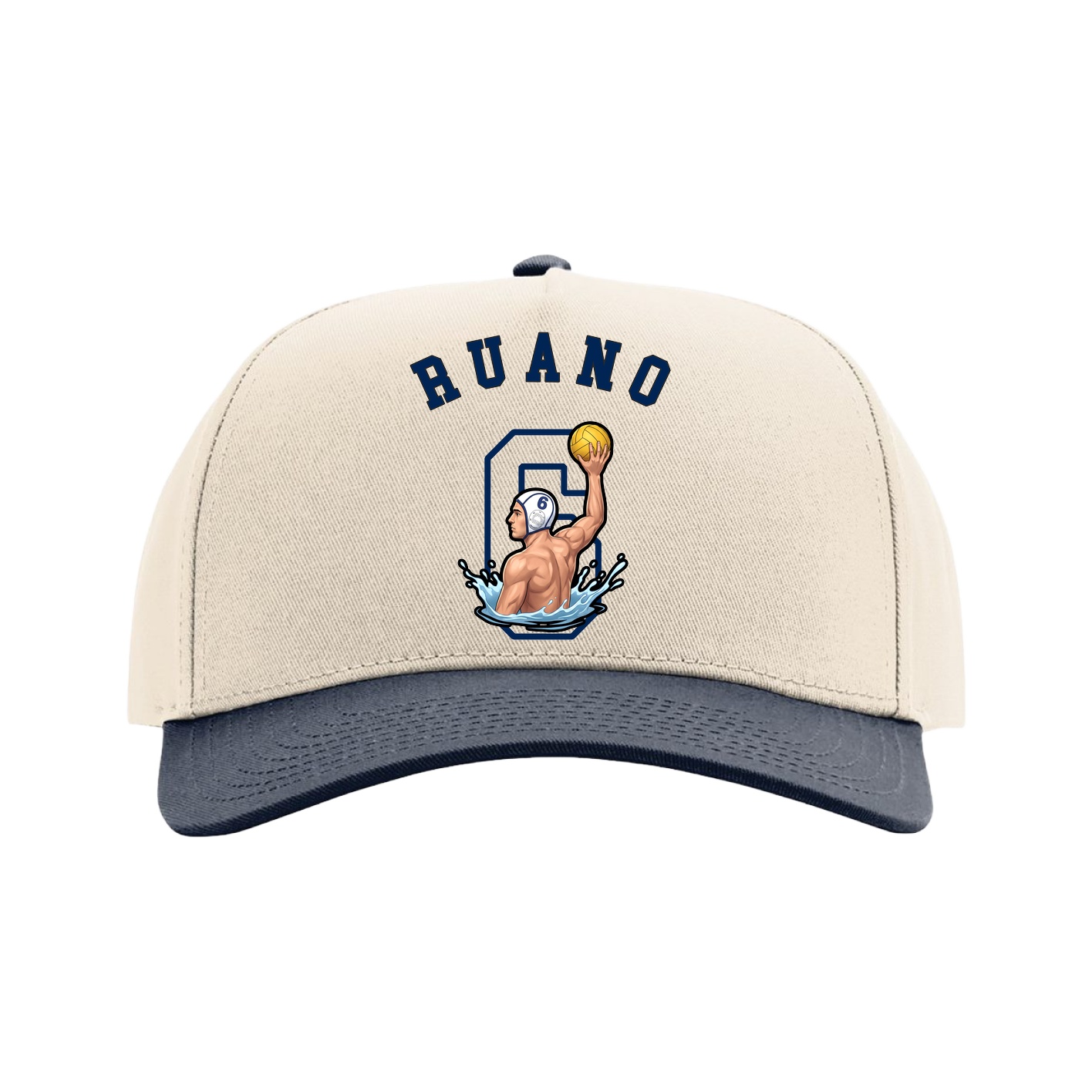 Full Fabric Five-Panel Champ Cap
