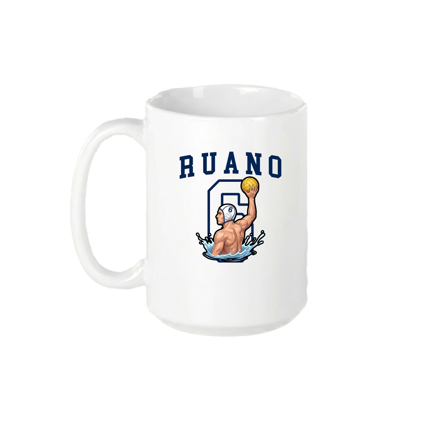 15oz Coffee Mug — Shirsey in White