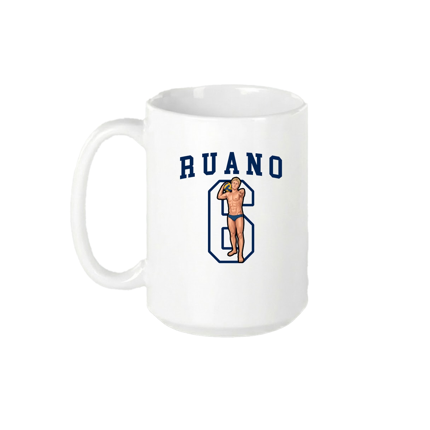 15oz Coffee Mug — Shirsey in White