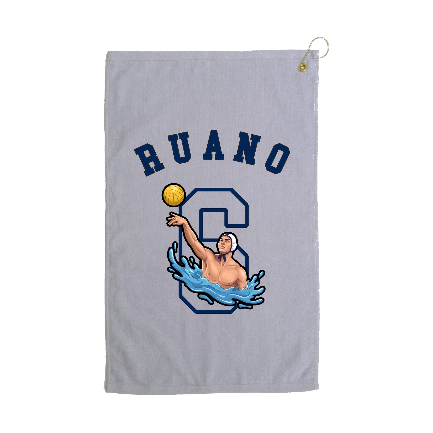 Golf Towel — Shirsey Arch in Grey