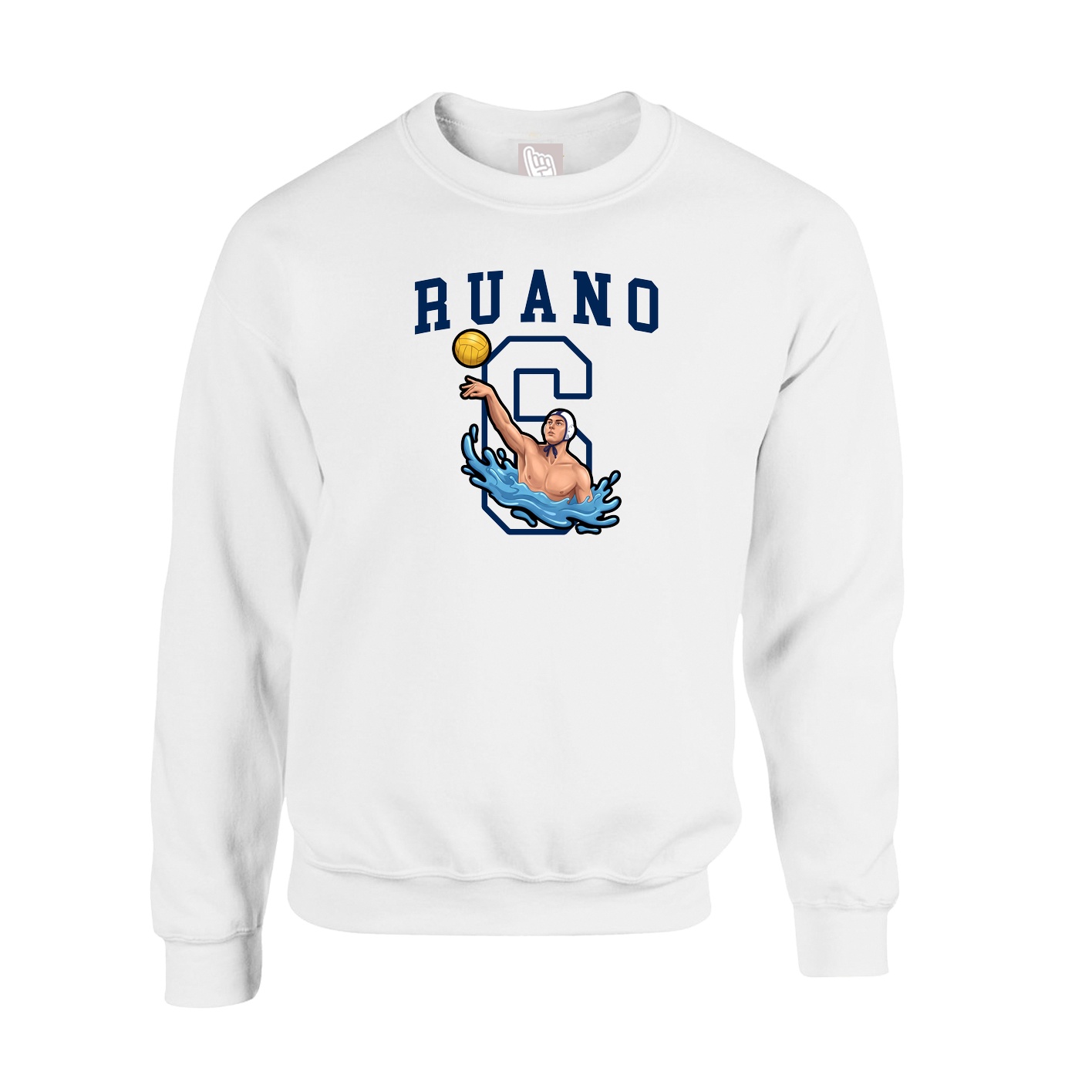 Fleece Crew — Shirsey in White
