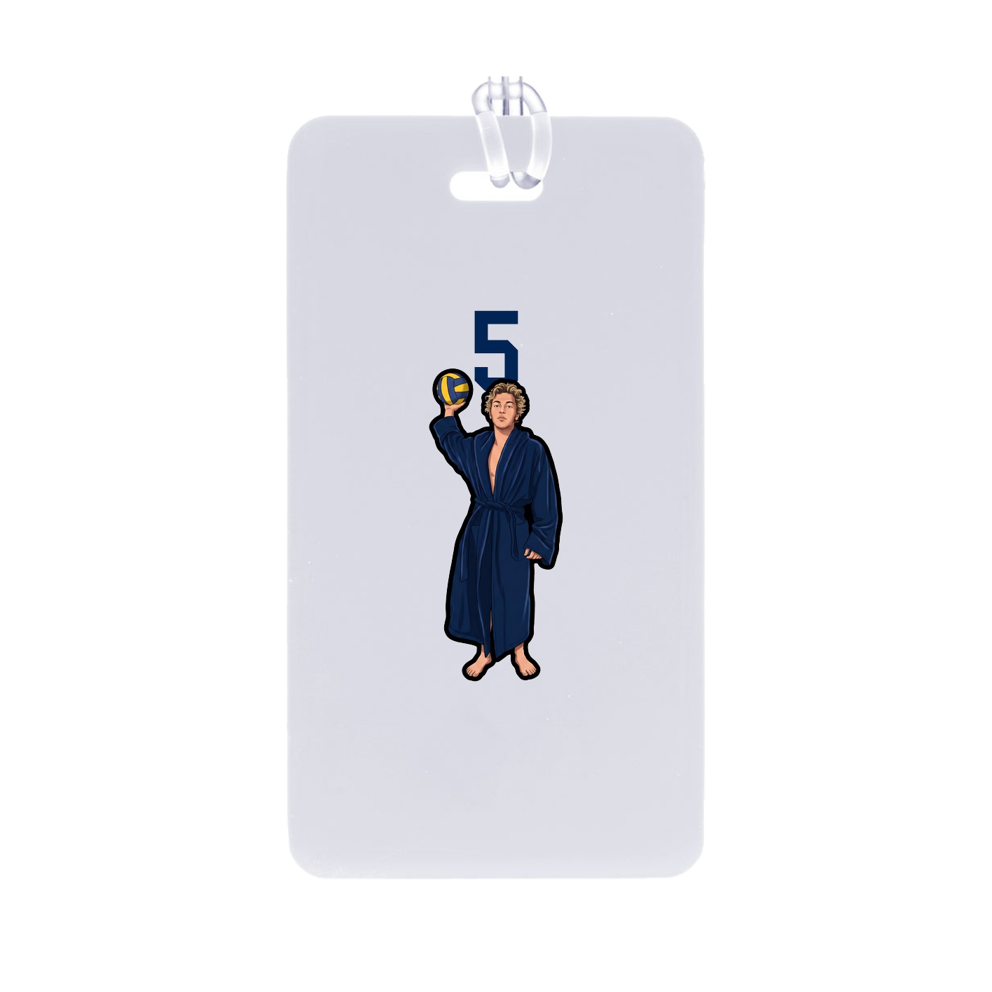 Bag Tag — Number Top in Classic