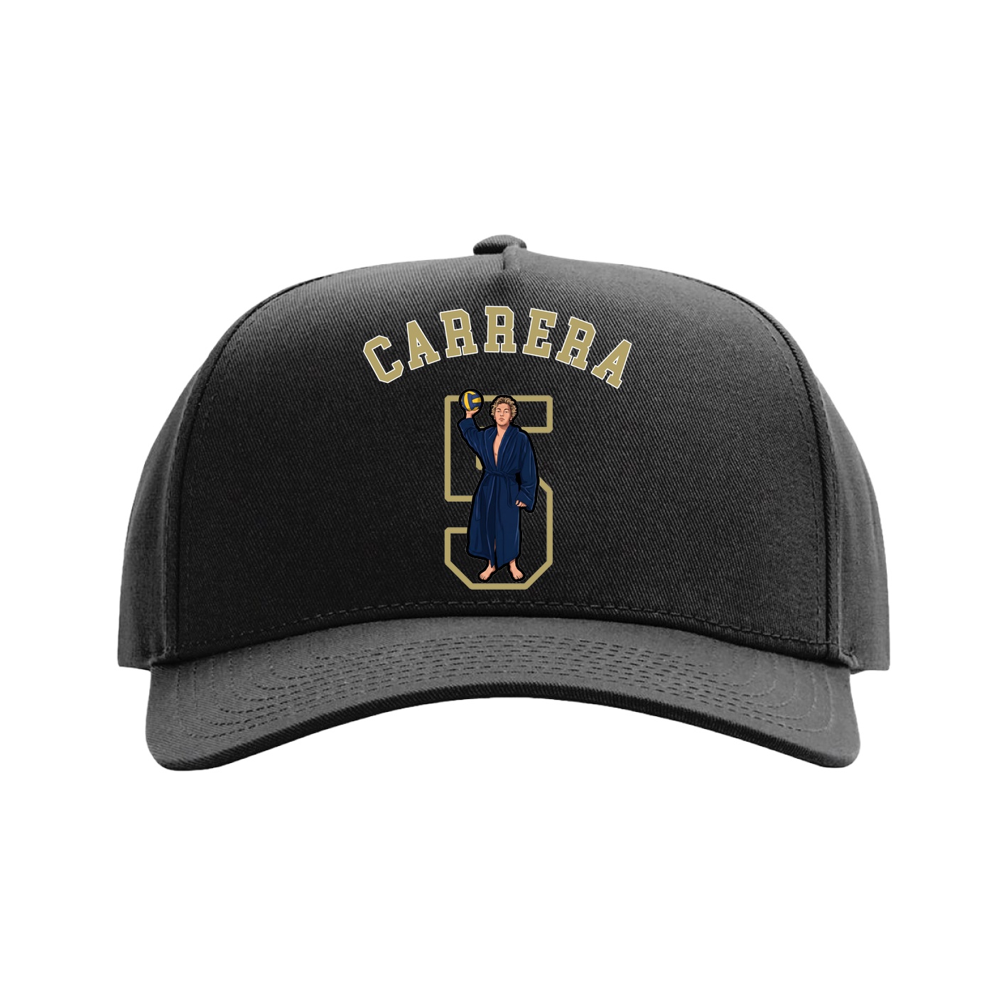 Full Fabric Five-Panel Champ Cap
