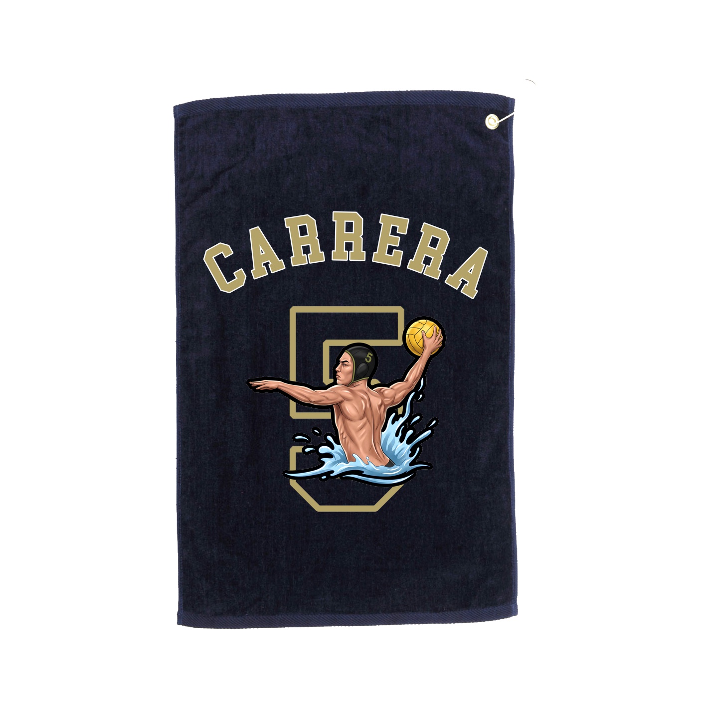 Golf Towel — Shirsey Arch in Navy