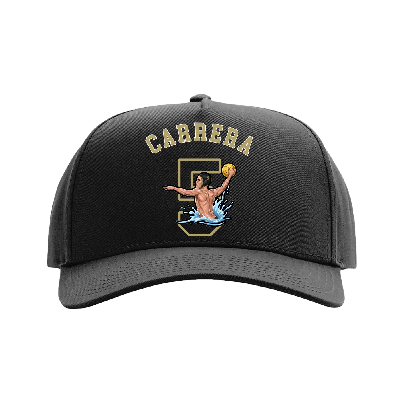 Full Fabric Five-Panel Champ Cap