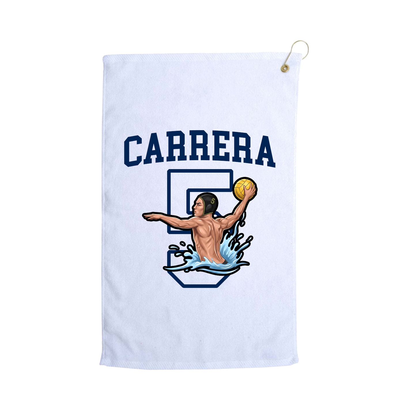 Golf Towel — Shirsey in White