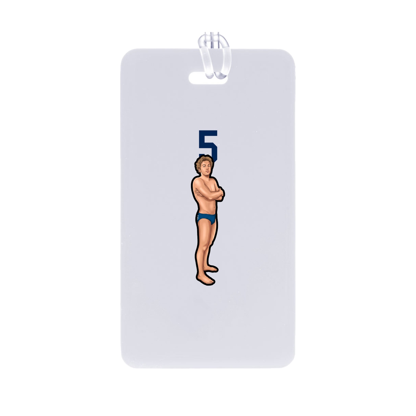 Bag Tag — Number Top in Classic