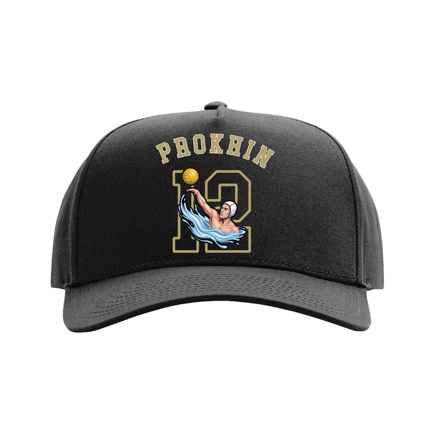 Full Fabric Five-Panel Champ Cap