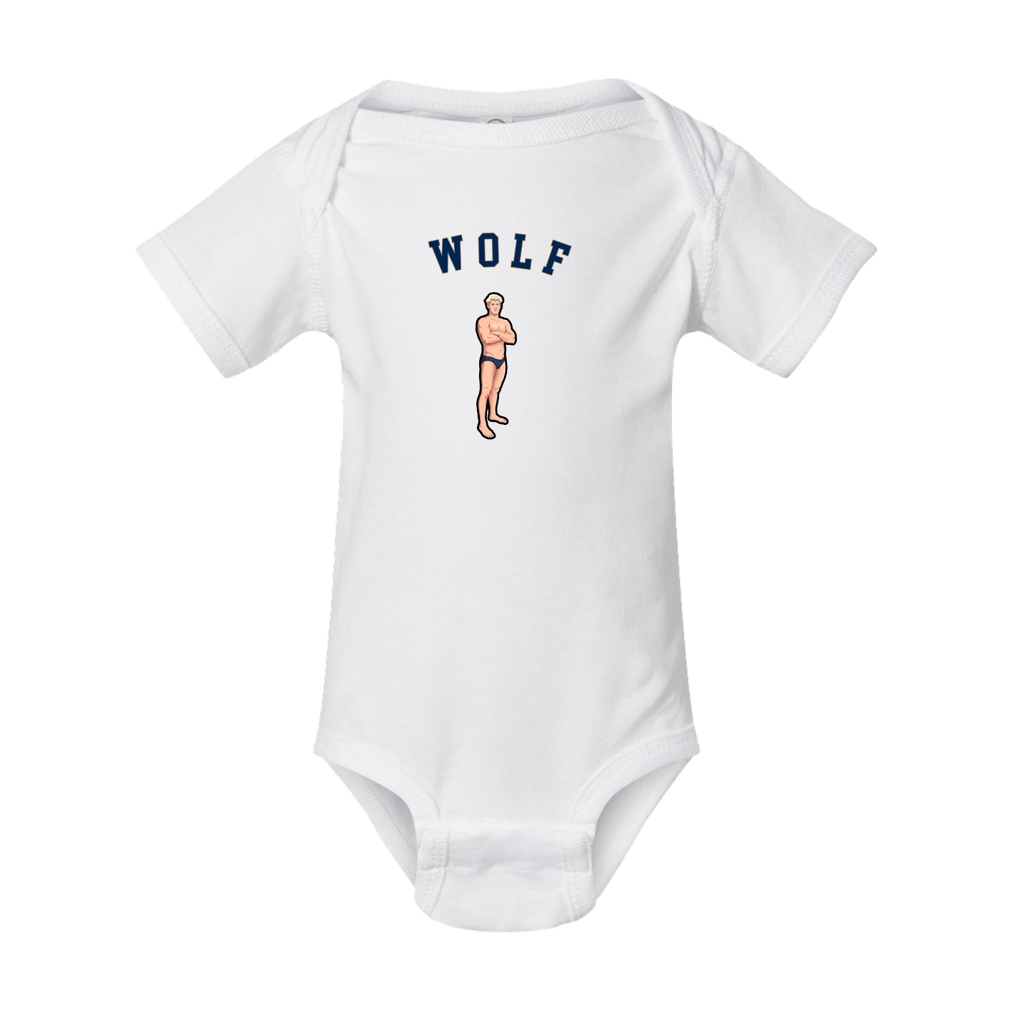 Baby Onesie — Shirsey Arch in White