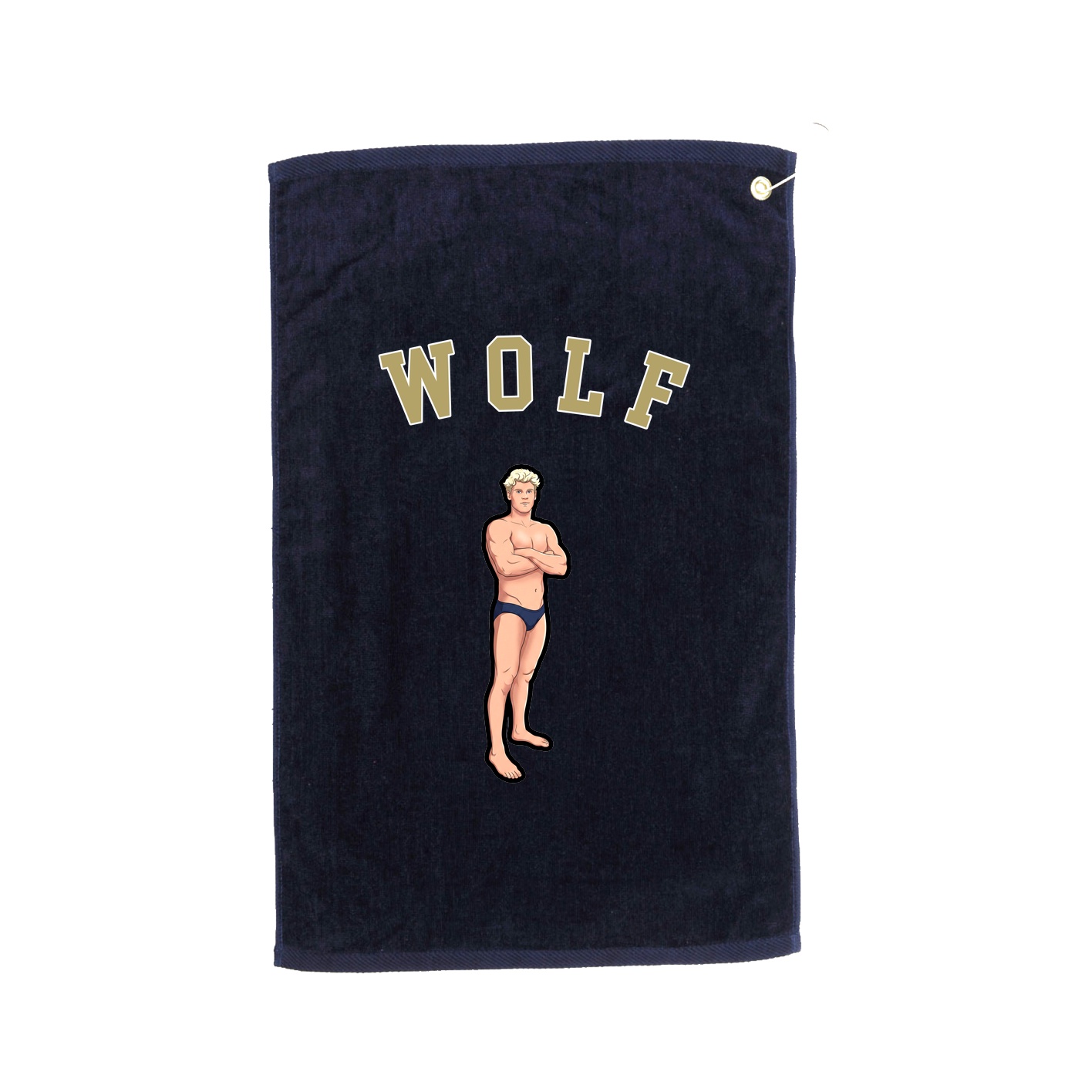 Golf Towel — Shirsey Arch in Navy