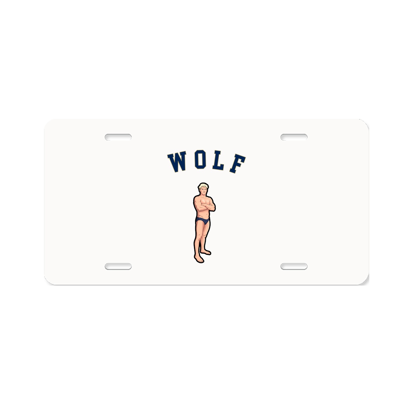 License Plate — Shirsey Arch in Classic