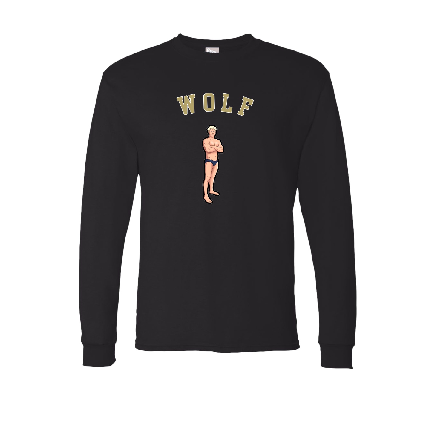 Long Sleeve Tee — Shirsey Arch in Black