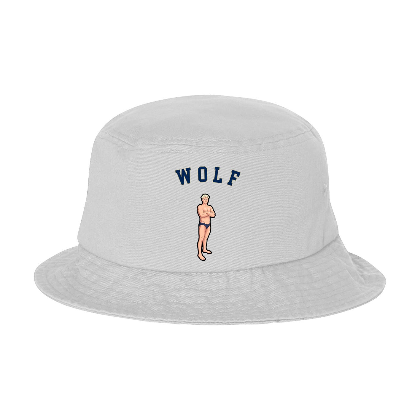 Bucket Cap — Shirsey Arch in White