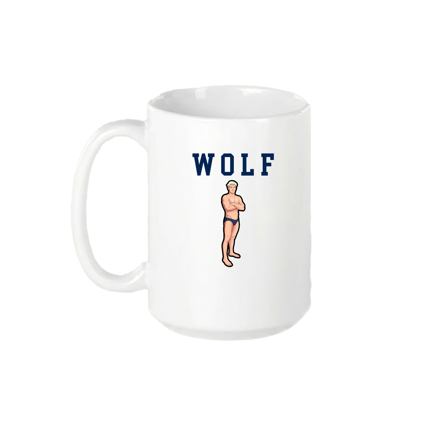 15oz Coffee Mug — Shirsey in White
