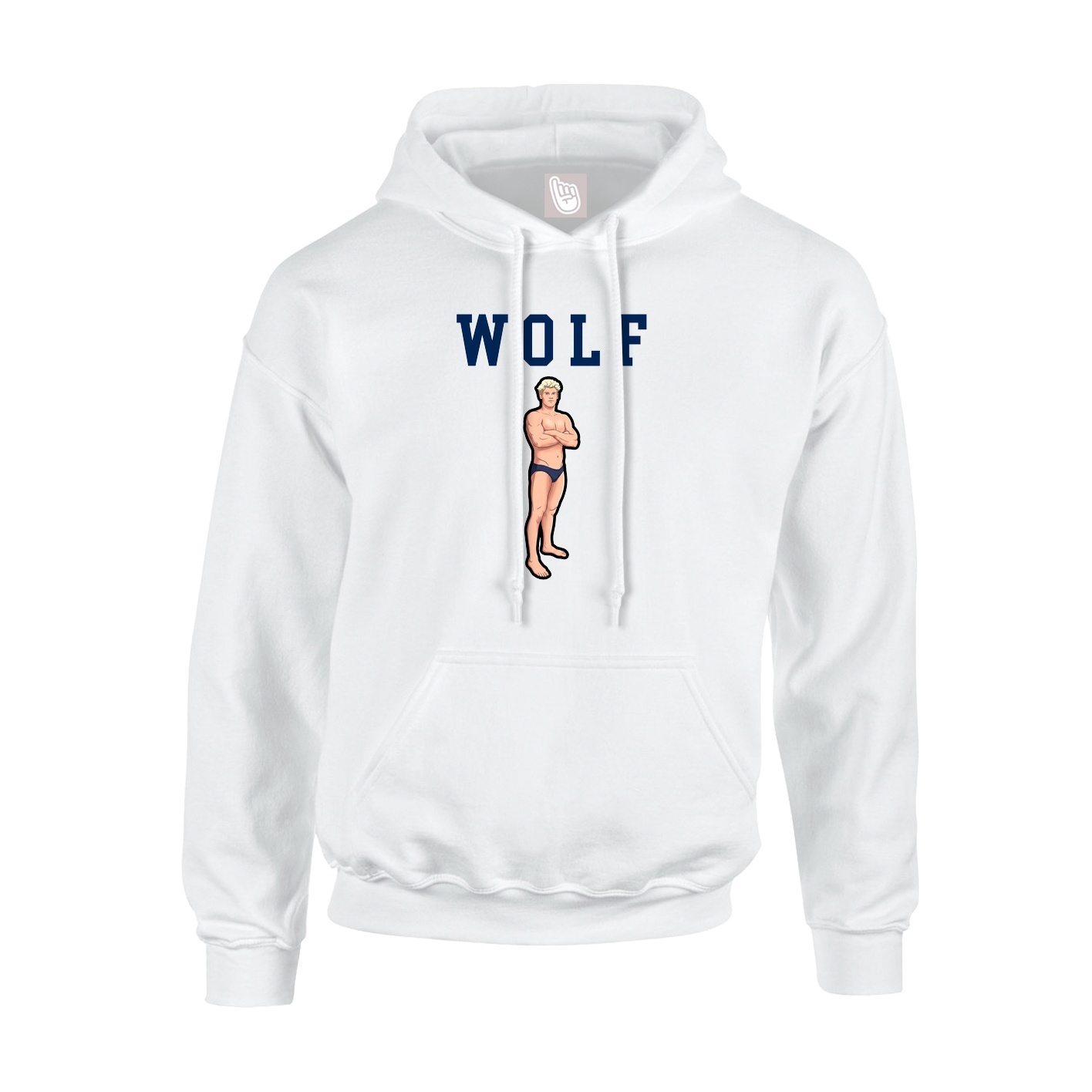Youth Hoodie — Shirsey in White