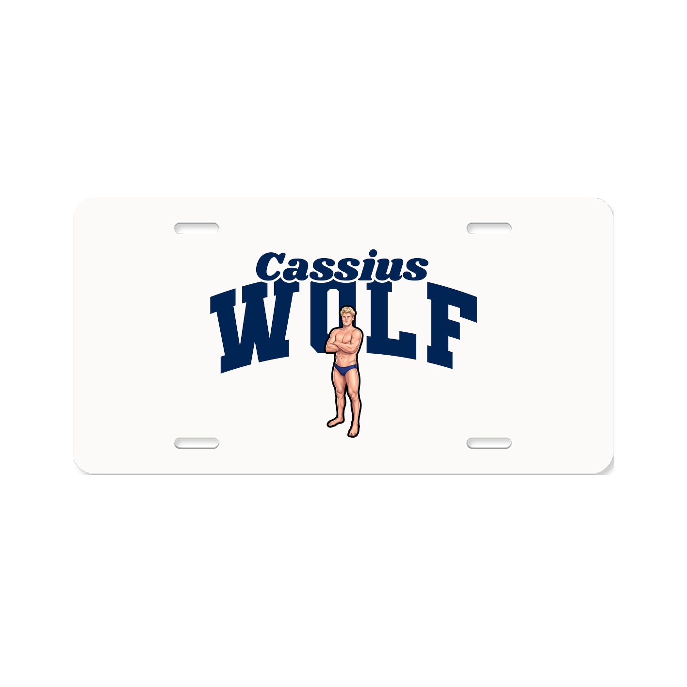 License Plate — Signature Arch in Classic