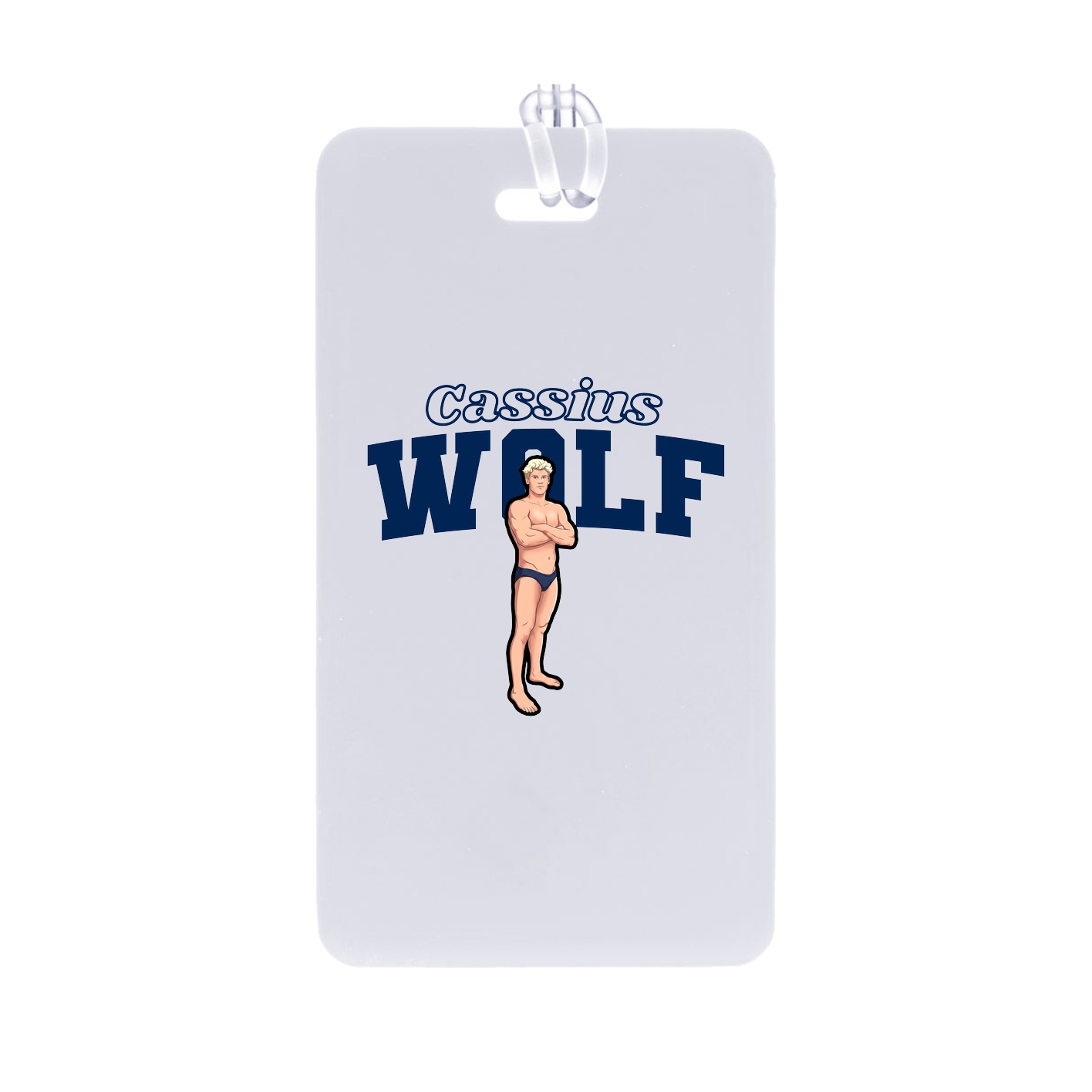 Bag Tag — Name Arch in Classic