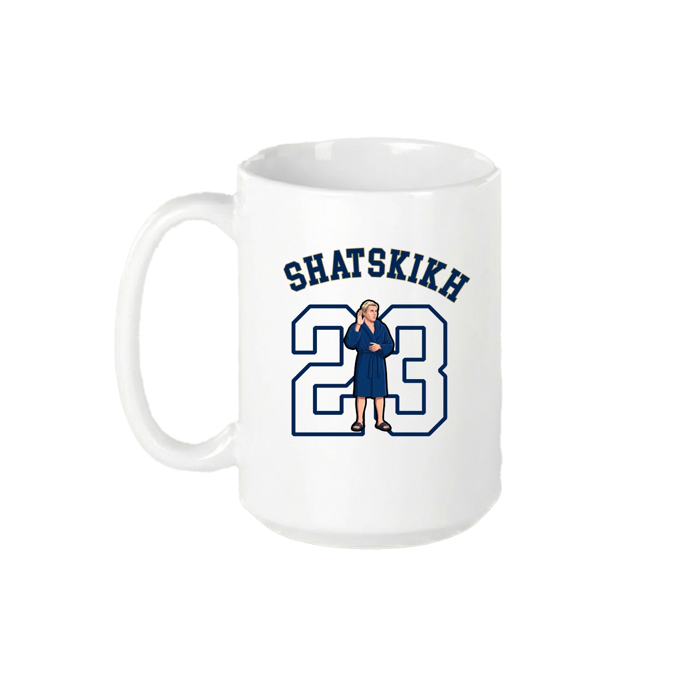 15oz Coffee Mug — Shirsey Arch in White